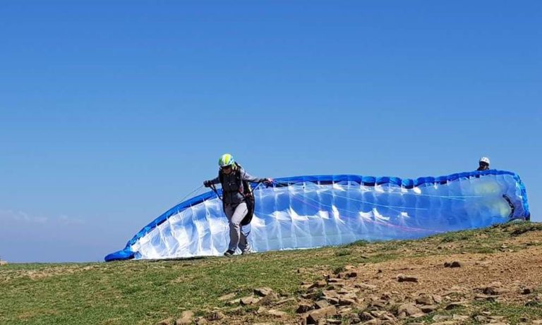 Décollage imminent - J'ai testé pour vous... le parapente - Bulle d'eau Dace