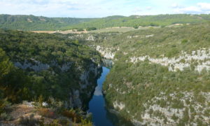 Randonnée dans les gorges de baudinard - Bulle d'eau dace